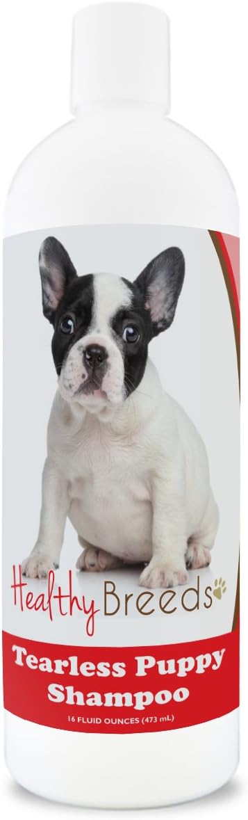 Healthy Breeds French Bulldog Tearless Puppy Dog Shampoo 16 oz