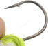 Kmucutie 2 pcs Deer Tail haiKr bucktail Jig Saltwater or Freshwater Bait for Bass Flounder Fishing Lure