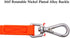 Waterproof Dog Training Leash - 50FT 30FT 15FT 10FT 5FT Heavy Duty Recall Long Lead for All Dog Sizes (10FT, Orange)