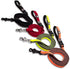 Creation Core Dog Running Bungee Leash Red, with Control Handle Elastic Nylon Pet Leads Rope, Large