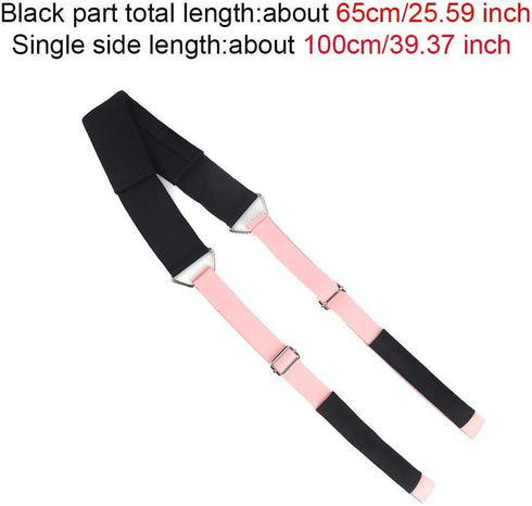 Yoga Stretching Strap Adjustable Leg Stretcher Improve Body Flexibility Backbend Assist Trainer for Home Gym