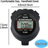 Sports Stopwatch Timer, Single Lap Split Digital Stopwatch for Coaches, Swimming, Running Training (Yellow)