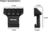Monstrum 45 Degree Offset Picatinny Rail Mount for Accessories