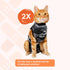 Suitical Recovery Suit for Cats, XX-Small, Black Camouflage