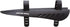 Planet Bike Grunge Board Downtube Bike Fender in Black