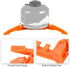 Outdoor Folding Gas Canister Stand, Camping Gas Tank Bracket, Fuel Can Stove Bottle Shelf, Foldable Stand for Hiking,
