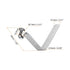 HARFINGTON 20pcs Single Button Kayak Paddle Snap Spring Clip, 49mm x 7.9mm for Tent Umbrella Camping