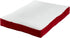 Happy Hounds Daisy Deluxe Supportive Sherpa Dog Bed, Large (48 x 36 in.), Red
