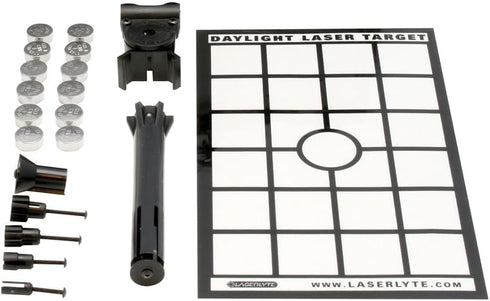 LaserLyte MBS-PAK Universal Laser Bore Sight Accessory Kit with Carrying Case, Black