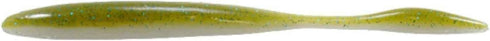 Strike King KVD Dream Shot Fishing Lure, Soft Plastic Worm, Coffee Scent, Hinged Tail, Salt Impregnated, Open Pour