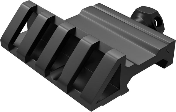 Sniper 45 Degree Offset Rail Mount, 4 Slots Picatinny Weaver Rail (1PCS)