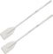 OMENI 2Pcs Dinghy Oars Kayak Paddle Boat Oars for Row Boat, Grey Aluminium Alloy Oars for Inflatable Boat