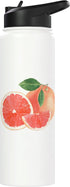 Clever Witty Grapefruit Designs Just Really Like Grapefruit Grape Fruit Pink Citrus Stainless Steel Insulated Water