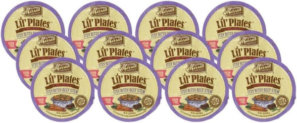 Merrick Lil's Plates 3.5-Oz Grain Free Wet Food for Small Breed Dogs12