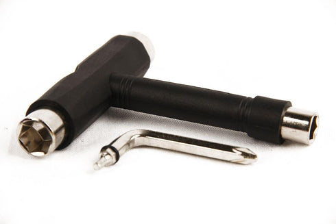 HIGHROCK Black Skateboards T-Tool, All-in-ONE Tool