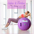 CZGBRO Gymnastics Barrel Air Roller with Pump, Inflatable Tumbling Equipment Air Mat Octagon Mat for Backhandspring