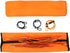 Sun Shade Canopy for Kayak Boat Canoe, Waterproof Awning Top Cover for Outdoor Fishing, Orange