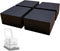 Hxszk 2-Inch Height Lift Porta Potty Pads 4 Pack - 4x4x2 Inch Universal