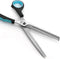 7 inch Thinning Scissors with 26-Teeth Stainless Steel Blades for Home Hair Cutting