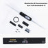 LED Bike Wheel Lights with 30x RGBW Patterns, Batteries Included, IPX5 Waterproof Safety Tire Lights