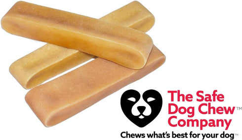 The safest All-Natural Cheese Chews - XLarge (Pack of 3) - NO Chunks, NO preservatives, Great Teeth Cleaner,