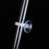 Acrylic Shrimp Feeding Tube and Dish Set with 2 Suction Cups, Bowls for Fish Aquarium Shrimp Fish, Tube Length 32cm