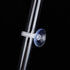 Acrylic Shrimp Feeding Tube and Dish Set, Bowls for Fish Aquarium Shrimp with 2 Suction Cups (Tube Length 20cm)