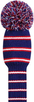 Scott Edward Knitted Golf Head Covers - 4PCS Handmade Set for Driver and Fairway Woods