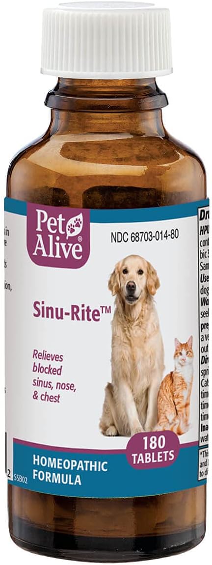 PetAlive Respiratory ComboPack for Pets - Natural Remedies for Colds and Sinus Issues