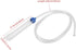 Aquarium Manual Water Changer Gravel Cleaner Water Filter Syphon Tube Fluids Transfer Tool PVC Sand Vacuum Cleaning Pump Fish Cleaning Tool with 59in Long Pipe