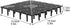POPETPOP 20pc Fish Tank Bottom Filter Plate - Sand Gravel Filter Board PVC Splicing Clapboard (Black)