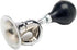 G Ganen Bugle Horn, Chrome Plated with Black Bulb