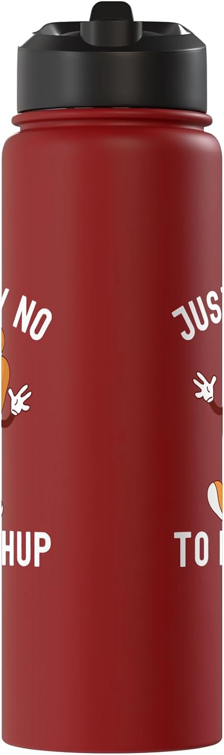 Ketchup Costume Kids I Wonder If Ketchup Loves Me 4th Just Say No To Ketchup Shirt Ketchup Hotdog of July Stainless
