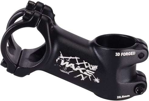 MTB Stem 31.8 - 60mm, 70mm, 90mm, 25 Degree Short Handlebar Stem for Most Bicycles, Road, MTN, BMX, Fixie