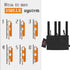 KRYDEX Triple/Double/Single Open-Top Mag Pouch for 5.56 .223 Magazine with 1911 HK45 Glock 9mm Pouch