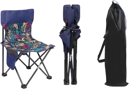 MOSROLI Outdoor Portable Folding Chair, Emergency Stool, Fishing Stool, Travel Camping Stool, Sturdy,