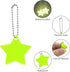 Reflector Pendant, 16pcs Waterproof Child Safety Reflector for School Bag, Wheelchair, Bicycle, Running