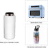 PYD Life 2 Pack Sublimation Blank Tumbler 32 OZ White Vacuum Flask with Straw and Handle