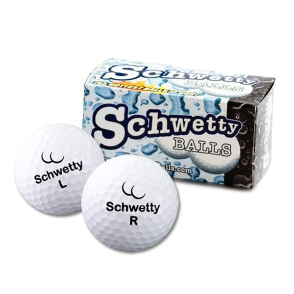 White Golf Balls Pair (includes 2 balls)