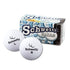 White Golf Balls Pair (includes 2 balls)