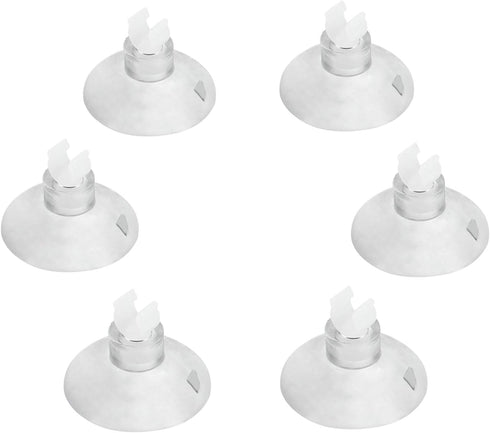 Pawfly Aquarium Suction Cup Clips, 20 Pack for Standard 3/16" ID Airline Tubing, Clear Hose Holder