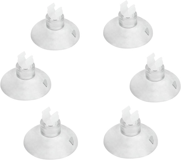 Pawfly Aquarium Suction Cup Clips, 20 Pack for Standard 3/16" ID Airline Tubing, Clear Hose Holder