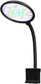 PAWZOO Aquarium Light Full Spectrum LED Clip Light, Small Fish Tank Light with