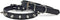 Enjoying Spiked Dog Collar, Adjustable Leather Spikes Collar for Small Medium Dogs, Black M