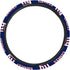 fit Giants Steering Wheel Cover for Car Gifts, Universal Fit 14-15 Inch for Most Cars, Giants Car Accessories