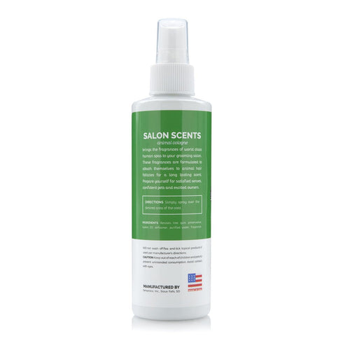 Bark2Basics Salon Scents Pet Grooming Cologne - 8 oz, Natural Professional Perfume for Dogs and Cats