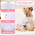 Yikeyo Dog Clothes, Girl Dog Dress for Small Dogs, Puppy Dresses, Sequin Tulle Dress for Birthday Party, Pink, S