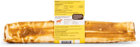 Earth Animal No-Hide Large Peanut Butter Flavored Rolls - Natural Rawhide Alternative Dog Chew for Large Dogs