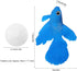 HEEPDD Fish Tank Decorations, Aquarium Fake Fish Funny Artificial Silicone Betta Fish Tank Ornament Silicone Material Ornaments for Freshwater Saltwater Aquarium(Blue Betta Fish)