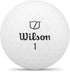 2025 12 WILSON Triad Golf Balls - White, Balls